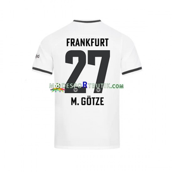 Eintracht Frankfurt Matchtröja Mario Gotze Hemma 2022-23 Kortärmad ,Herr