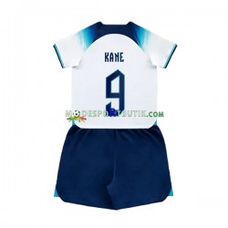 England Matchtröja Kane 9 Hemma VM 2022 Kortärmad ,Fotbollsställ Barn