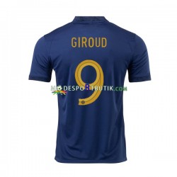 Frankrike Matchtröja Olivier Giroud 9 Hemma VM 2022 Kortärmad ,Herr