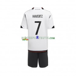Tyskland Matchtröja Havertz 7 Hemma VM 2022 Kortärmad ,Fotbollsställ Barn