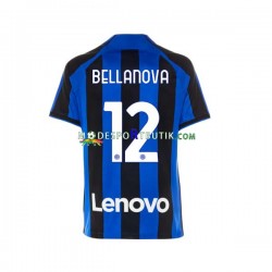 Inter Milan Matchtröja Raoul Bellanova 12 Hemma 2022-23 Kortärmad ,Herr
