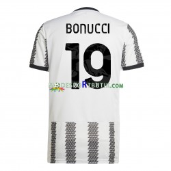 Juventus Matchtröja Bonucci 19 Hemma 2022-23 Kortärmad ,Herr