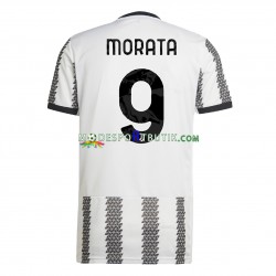Juventus Matchtröja Morata 9 Hemma 2022-23 Kortärmad ,Herr
