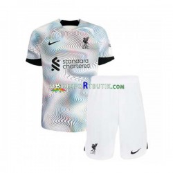 Liverpool Matchtröja Borta 2022-23 Kortärmad ,Fotbollsställ Barn