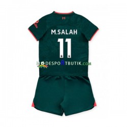 Liverpool Matchtröja M.Salah 11 Tredje 2022-23 Kortärmad ,Fotbollsställ Barn