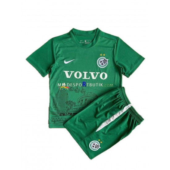 Maccabi Haifa Matchtröja Commemorative Edition Hemma 2022-23 Kortärmad ,Fotbollsställ Barn