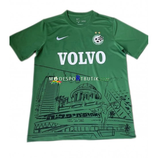 Maccabi Haifa Matchtröja Commemorative Edition Hemma 2022-23 Kortärmad ,Herr