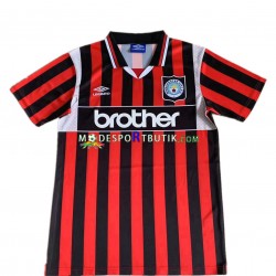 Manchester City Matchtröja 1996 Retro Borta Kortärmad ,Herr