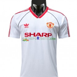 Manchester United Matchtröja 1988 Retro Borta Kortärmad ,Herr