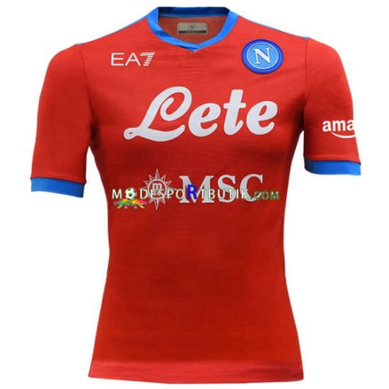 SSC Napoli Matchtröja Tredje 2021-22 Kortärmad ,Herr