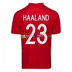 Norge Matchtröja Erling Haaland 23 2020-2021 Hemma Kortärmad ,Herr
