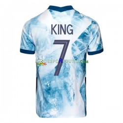Norge Matchtröja Joshua King 7 2020-2021 Borta Kortärmad ,Herr