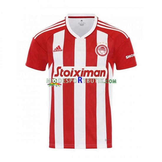 Olympiacos Matchtröja Hemma 2022-23 Kortärmad ,Herr