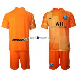 Paris Saint-Germain Matchtröja Målvakt Hemma 2021-22 Kortärmad ,Fotbollsställ Barn