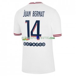 Paris Saint-Germain Matchtröja Juan Bernat 14 Fjärde 2021-22 Kortärmad ,Herr