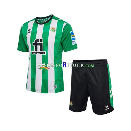 Real Betis Matchtröja Hemma 2022-23 Kortärmad ,Fotbollsställ Barn