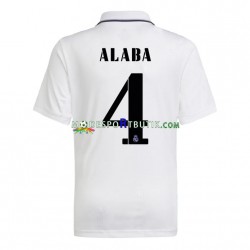 Real Madrid Matchtröja Alaba 4 Hemma 2022-23 Kortärmad ,Herr