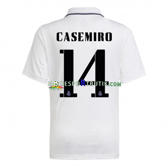 Real Madrid Matchtröja Casemiro 14 Hemma 2022-23 Kortärmad ,Herr