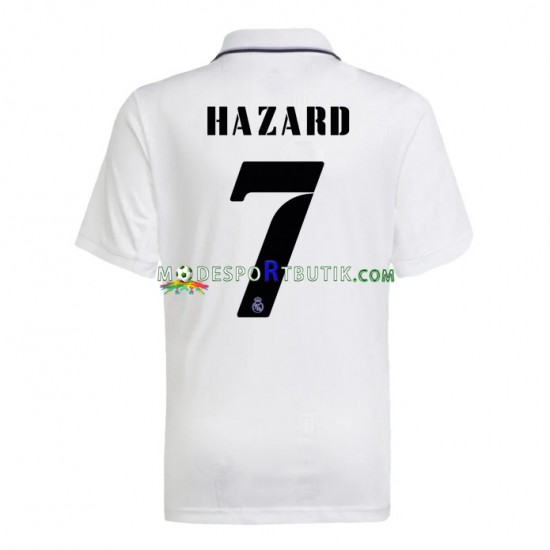 Real Madrid Matchtröja Hazard 7 Hemma 2022-23 Kortärmad ,Herr