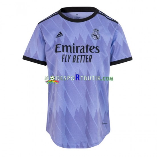 Real Madrid Matchtröja Borta 2022-23 Kortärmad ,Dam