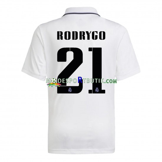 Real Madrid Matchtröja Rodrygo 21 Hemma 2022-23 Kortärmad ,Herr