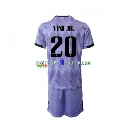 Real Madrid Matchtröja Vinicius Junior 20 Borta 2022-23 Kortärmad ,Fotbollsställ Barn Real Madrid Matchtröja Vinicius Junior 20 Borta 2022-23 Kortärmad ,Fotbollsställ Barn