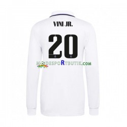 Real Madrid Matchtröja Vinicius Junior 20 Hemma 2022-23 Långärmad ,Herr