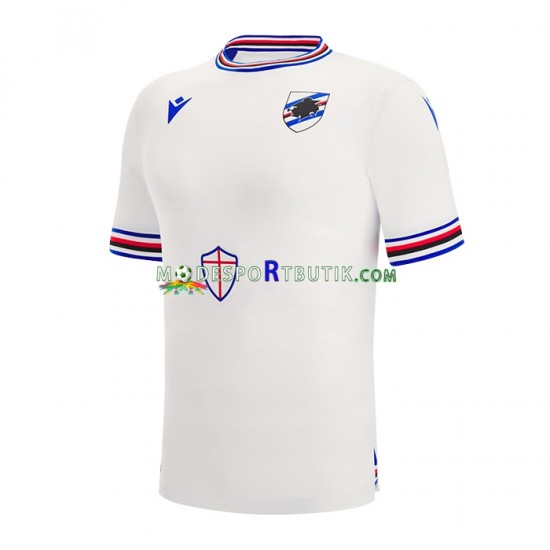 Sampdoria Matchtröja Borta 2022-23 Kortärmad ,Herr