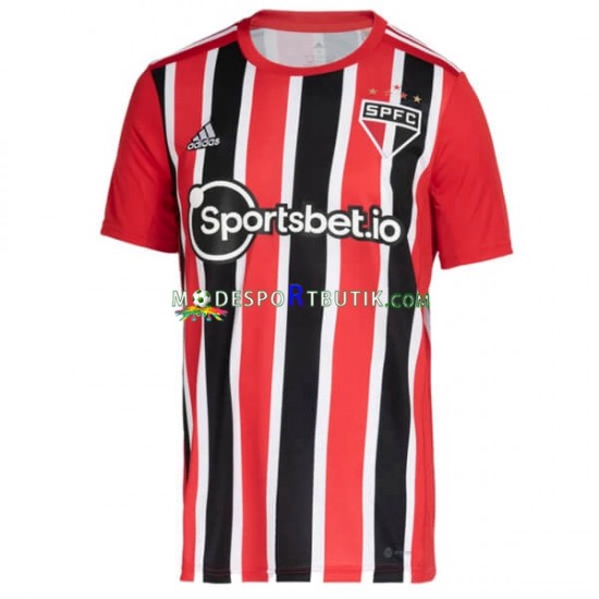 São Paulo Matchtröja Borta 2022-23 Kortärmad ,Herr