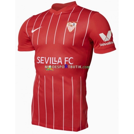 Matchtröja Sevilla FC Borta 2021-22 Kortärmad ,Herr