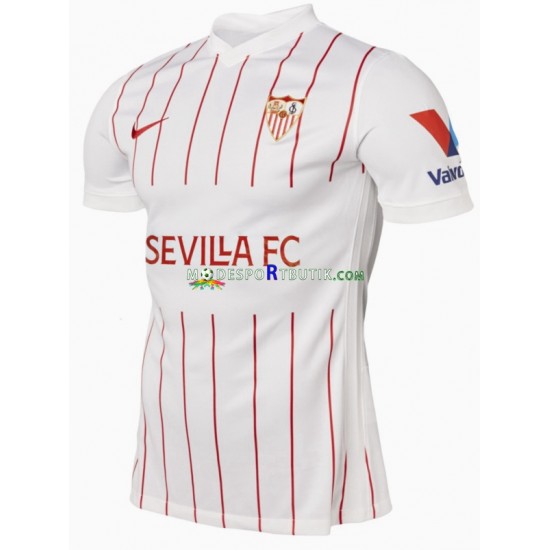 Matchtröja Sevilla FC Hemma 2021-22 Kortärmad ,Herr