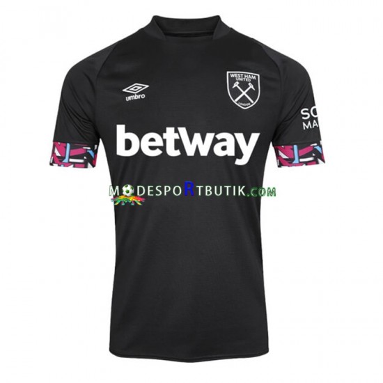 West Ham United Matchtröja Borta 2022-23 Kortärmad ,Herr