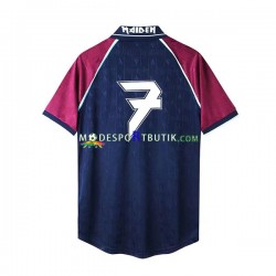 West Ham United Matchtröja Iron Maiden Retro Hemma 1999 Kortärmad ,Herr