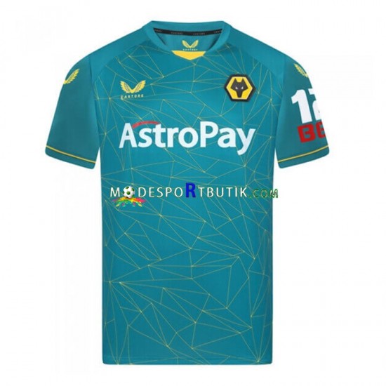 Wolverhampton Wanderers Matchtröja Borta 2022-23 Kortärmad ,Herr